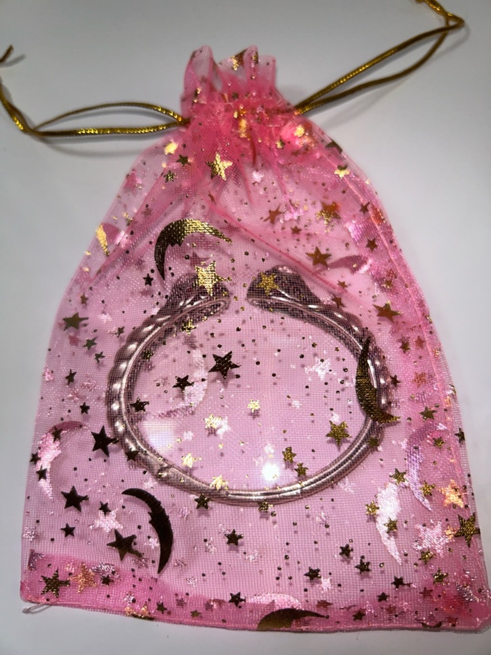 NWOT Carolyn Pollack Sterling Silver Genuine Rose Quartz Doublet Cuff Bracelet - Picture 8 of 10